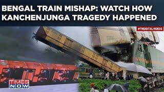 Bengal Train Accident: How Did Kanchenjunga Express Disaster Happen? Death Toll Rises| Tragic Video