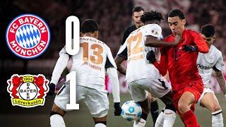 10-man Bayern bow out of DFB cup | FC Bayern vs. Bayer 04 Leverkusen 0-1 | DFB-Pokal Highlights