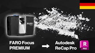 Schnelles Registrieren von Scans in Autodesk ReCap Pro | FARO Focus Premium