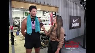 ANTONIO MIRELES ON HIS EXPERIENCE WITH ROBERT GARCIA AND HIS KNOCKDOWN
