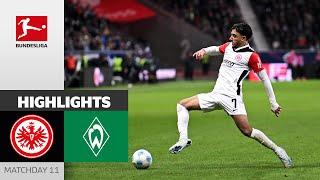 Frankfurt on Place 2 now! | Eintracht Frankfurt - Werder Bremen 1-0 | Highlights | Bundesliga 24/25