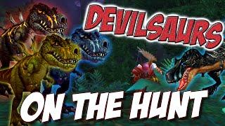 Ravenclaw - "On The Hunt" Rare hunter pets Warlords of draenor 6.2 - Devilsaurs