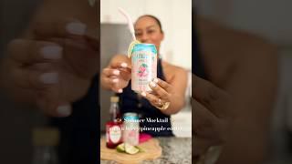 Easy Summer Mocktail | Guava Berry Pineapple Cooler #summermocktail #mocktailrecipes