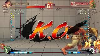 USF4: GuangzhouRyu (Ryu) vs. o YogaFlame24 o (Dhalsim) XBL 08/07/21 No. 1 #13