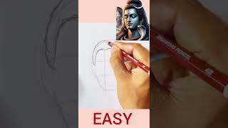 Lord Shiva Mahadev Drawing