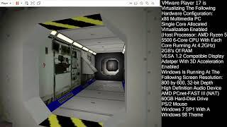 Time To Go To The ISS in Unrealty (VMware Player 17)