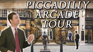 London's Best Menswear Shopping District! Piccadilly Arcade Walking Tour ‍️ | Kirby Allison