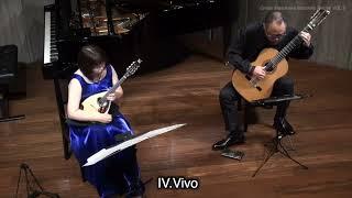 マンドリンとギターのためのソナタ藤井啓吾　Sonata for Mandolin &Guitar K.Fujii.              Mnd Chiaki M  Gt Yong-t K