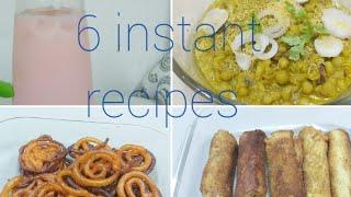 Six recipe  with  less ingredient in sixty minutes by Syed Maria's Kitchen