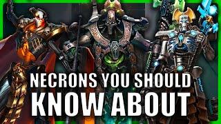 5 Obscure But Amazing Necron Characters | Warhammer 40k Lore