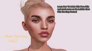 Second Life Lelutka Evox Full Face Skin Creation Course Case #1 FAST SPEED PREVIEW "JESSICA"