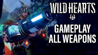 Wild Hearts Gameplay | Wild Hearts All Weapons Showcase