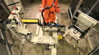 Robotic Crankshaft Chamfer and Deburr Cell - TranTek Automation