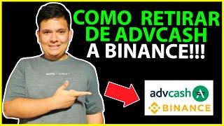 Como ENVIAR DINERO de ADVCASH a BINANCE 2024