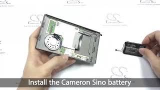 How to replace Cameron Sino battery CS GMX500SL