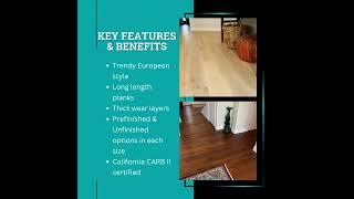 Wide Plank European French Oak Flooring by Hurst Hardwoods