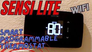 Emerson Sensi Lite Smart Programmable Wi-Fi Thermostat | Unboxing Installation App Setup | Review