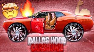 DALLAS TEXAS HOOD CARSHOW IN THE GROVE