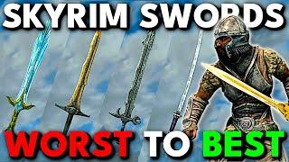 Every Skyrim Sword RANKED Worst to Best