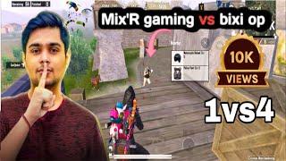 Mix’R Gaming vs Bixi op Hard to Defeat this player ?️‍| fastest 3 finger player | BGMI