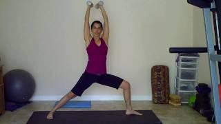Carla B.-Yoga with weights