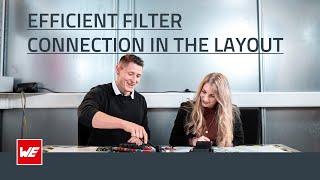 Webinar: Efficient filter connection in the layout