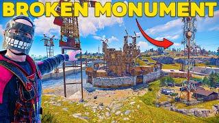 Walling Off The MOST OVERPOWERED MONUMENT - Vanilla Rust