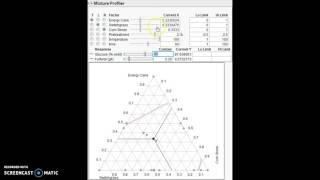 Predicting glucose yields as a function of 6 parameters