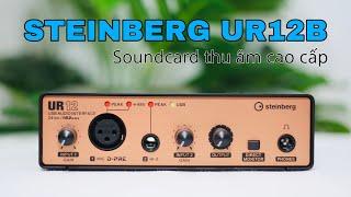 SOUNDCARD YAMAHA STEINBERG UR12B - Hàng Nhật Bản Thu Âm Cao Cấp Chất Lượng 24bit | Lê Hoàng Studio