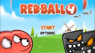 Red Ball 4 Volume 1 FULL Walkthrough 4K