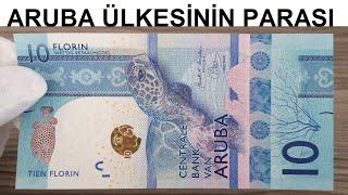 Aruba Ülkesinin Parası 10 Florin