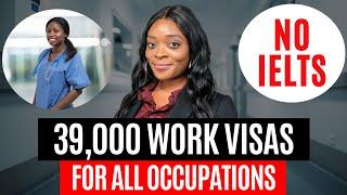 GOOD NEWS: IRELAND Opens 39,000 FREE Work Visa Slots | Care Jobs, Other Occupations