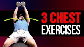 The ONLY 3 Chest Exercises You Need To Build Muscle (Dumbbells Only!)