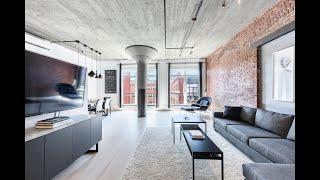 Fabulous Renovated Design Loft Old Montreal - Complete Video Tour!