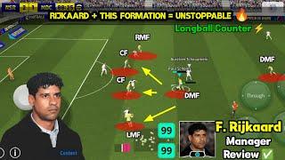 Why Frank Rijkaard is the Best!  | Longball Counter Tactics for eFootball Mobile 2025