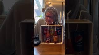 Another @Pepsi taste test challenge with Granny. Pepsi Peeps