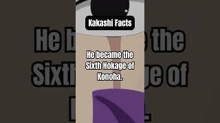 Facts About Kakashi Hatake Every Naruto Fan Should Know 8 #shorts