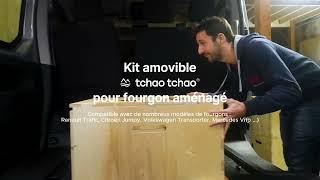 Kit amovible pour fourgon aménagé  et utilitaire aménagé Tchao Tchao  (140 modèles compatibles)