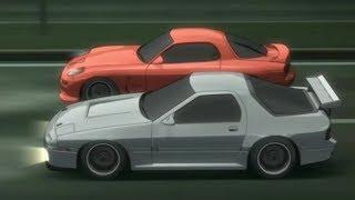 The Race of The Night | Wangan Midnight RX-7 | Eurobeat AMV