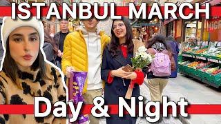 TurkiyeIstanbul,Istiklal Street,Taksim Sq,Galata Tower,Beyazit Fake Market,Besiktas Guide Tour |4K