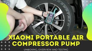 Xiaomi Mijia Electric Portable Air Compressor Tire Pump - Unboxing, Overview and Testing