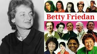 Betty Friedan Biography - Feminine Mystique Book, Writer | Great Woman's Biography | Listen Us Info|