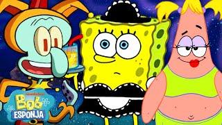 Bob Esponja | A ÉPICA Festa à Fantasia de Halloween do Bob Esponja  | Compilação | Português