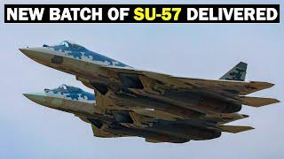 Fresh Su-57 Stealth Fighters Delivered