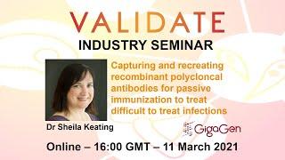 Capturing and recreating recombinant polycloncal antibodies with Dr Sheila Keating