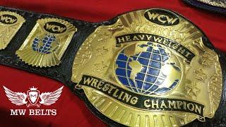 91-93 WCW World Heavyweight Championship Belt by MW Belts