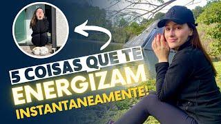 Como se ENERGIZAR e ter + energia no dia a dia de forma simples!  Leticia Fagundes