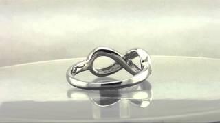 Tioneer Sterling Silver Infinity Ring