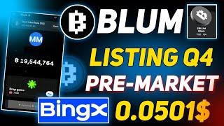 Blum Token Pre Market Price 0.05$ || Blum Listing Date | Blum Price Prediction | Blum Airdrop