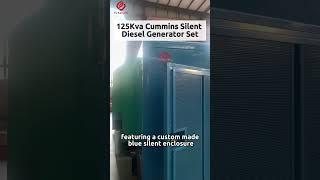 125Kva Cummins Silent Diesel Generator Set #dieselgenerator #generatorset #125kvadieselgenerator